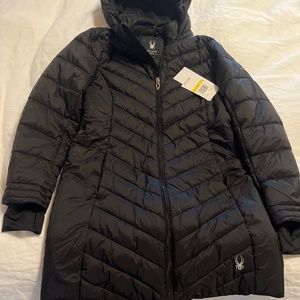Spyder Puffer Ski/Snow Jacket Long